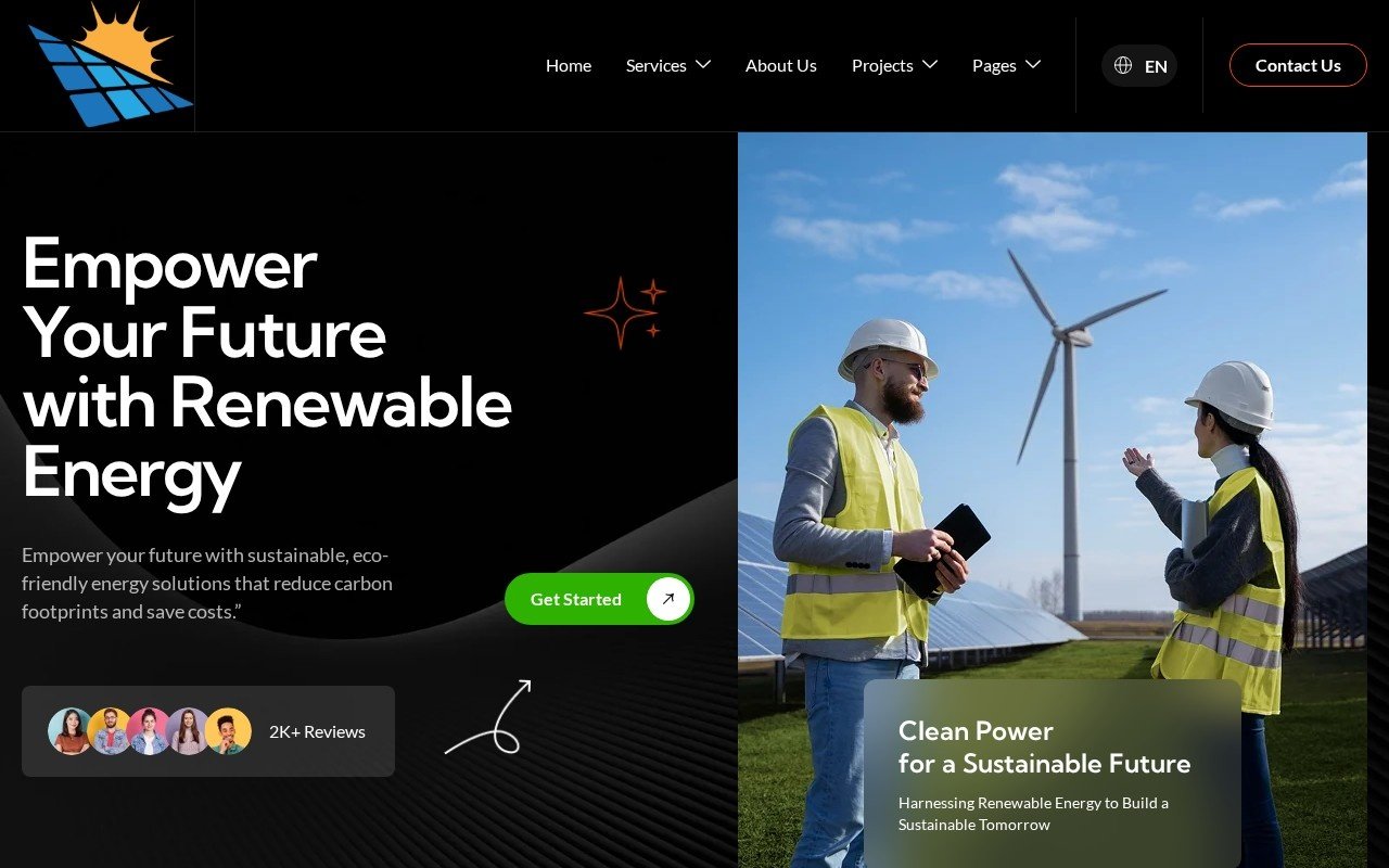 NeuraSolar website built by Webbily